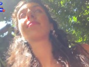 Crazy CUMWALK on Public Waterfall Full of People Blowjob in Public Toilet 12/16