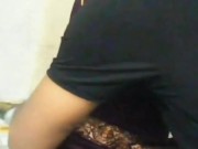 Indian House Wife and Husband Ronnanc in bedroom