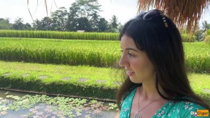 Cumwalk in Public Cafe Eating Pasta Carbonara with Sperm on Face