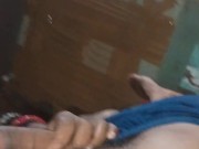 Desi Indian wife sucking big cock good blowjob 4/16