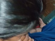 Desi Indian wife sucking big cock good blowjob 5/16