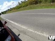 VIP4K. Pretty brunette loves to ride bikes and huge cocks. Hot sex with George Uhl & Helina Dream 7/16