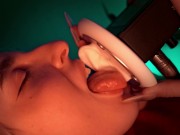 ASMR Ear Licking & Close Breathing in Red Dress 14/16