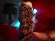 ASMR Ear Licking & Close Breathing in Red Dress 5/16