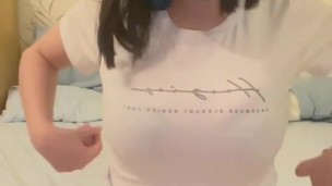 Sexy student in panties horny