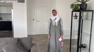 Innocent maid Aaliyah Yasin discovers sex toys
