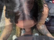 Kinky Babe Lola-Candy Sucks Cock In POV And Gets Fucked at the Car backseat - Mydirtyhobby 2/16