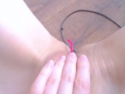 POV close up pussy play - WET PUSSY SOUNDS 3/16