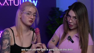 XXXfollow #1 Emma Fiore & Dani Ortiz- JOI, sloppy blowjob, besos calientes y grandes tetas- Podcast