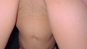 Tiny 4'11'' Stepsister Got Stuck Under Table So I Fucked Her Hard And Gave Her Creampies