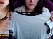 Recién salida de la regadera...