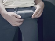 My big boner turned unwieldy, so I had to relieved it.