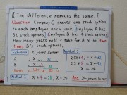 Grants Stock Option each year.[JapanMath](Titjob)