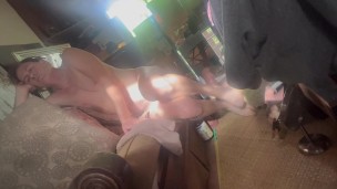 Relaxing w BBC Dildo