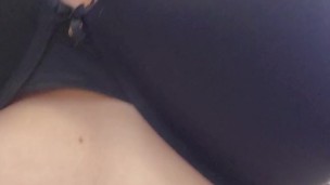 Maitinance man walked in on me while my tits were still out! Believe it or not im still shy!