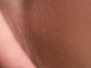 Gentle female masturbation with fingers 11/16