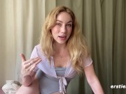 Ersties - Hot Blonde With Big Tits Makes Herself Feel Good 12/16