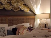 はだけた花魁風衣装に身を纏った色白美肌の教え子を抱く 〜腹上射精の後は、ぷるん唇でのお掃除フェラ〜 - Screenshot 5 of 16 - Kimono
