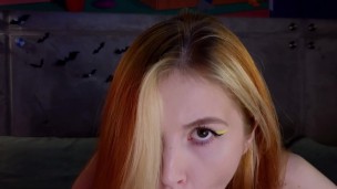 I caress my pussy and dream of a tasty cock