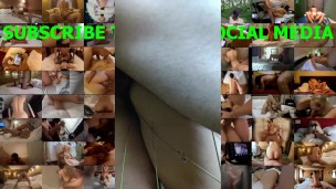 A couple of amateurs fuck standing in the middle of a wild forest