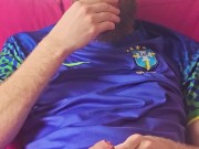 Eu quero te fuder tio gostoso. Solo man se masturbando