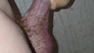 Creamy solo 😋 big veiny cock and sex toy play ▶️