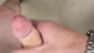 Strip and jerking off at work