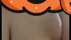 Iranian Stepsister cuckold hardcore sound horny video call sex with our boyfriend