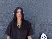 PEGUEI A EGIRL GOSTOSA DO PARQUE PRA FODER NO HALLOWEEN  ft. YuYu 2/16