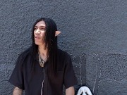 PEGUEI A EGIRL GOSTOSA DO PARQUE PRA FODER NO HALLOWEEN  ft. YuYu 7/16