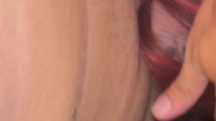 Reverse Cowgirl close up