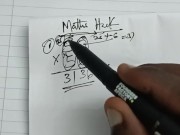 IT'S a NO NUT NOVEMBER, so check out this MATHS trick