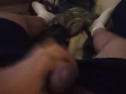 Playing with my dick. (No nut November)