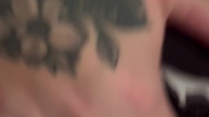 Sexy Blond mom giving me head with my boxers on