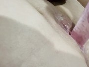 i make this pink dildo covered in my pussy juice 5/16