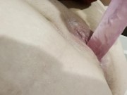 i make this pink dildo covered in my pussy juice 7/16