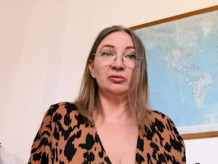 Speedy Exit: Busty Granny Helps Horny Step-Grandson Get Ready. POV
