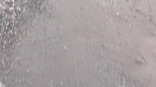 Cigarette Crushed in a Puddle. Size 11 dirty boots👣👣