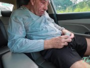 87 years old rich grandpa using dirty tricks for getting poor girls to the bed 2/16