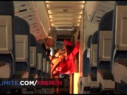 The pilot sodomizes the big boobs air hostess 14/16