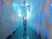 First Anal Sex in Space with a Hot Stranger