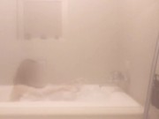 Bubble bathing(Japanese college girl) 1/16