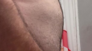 Watching Me Cum From The Bathroom Door