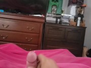 Pov large white cock masturbating multiple cum shots
