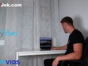 I Just Wanted Coffee but Secretary gave me her pussy and ass hole for fuck JessiJek 1/16