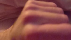 I wank my cock then show its full length to you