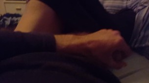 I pull down my leggings and wank for you