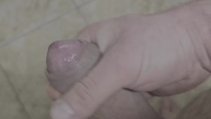 Milking my creamy cock for you