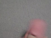 Tattooed Stud Blows Fat Load All Over The Blanket 12/16