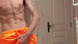 Wife caught me having a sneaky wank so i made her suck my cock